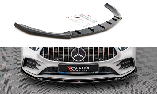 Maxton Design Front Splitter V.4 Mercedes A35 AMG / AMG-Line W177