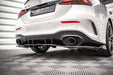 Maxton Design Rear Splitter (with vertical bars) V.2 Mercedes A 35 AMG Sedan V177