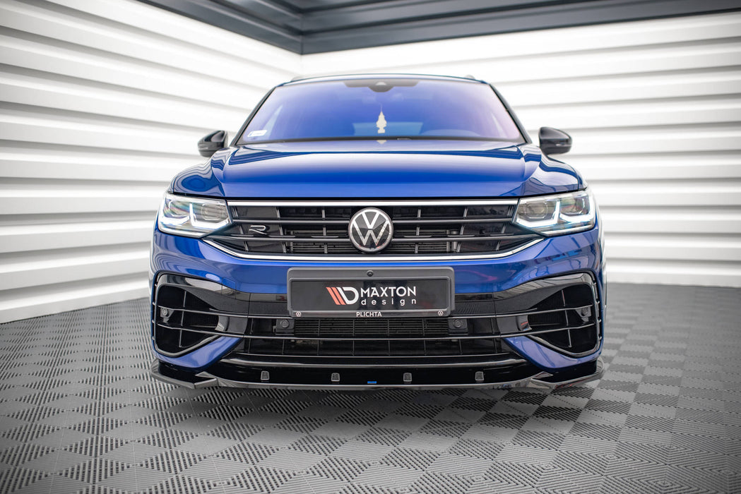 Maxton Design Front Splitter V.3 Volkswagen Tiguan R / R-Line Mk2 Facelift