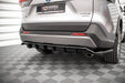 Maxton Design Rear Splitter (with vertical bars) Toyota RAV4 Mk5