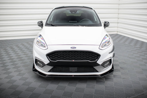 Maxton Design Front Splitter V.4 + Flaps Ford Fiesta ST / ST-Line