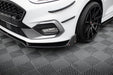 Maxton Design Front Splitter V.4 + Flaps Ford Fiesta ST / ST-Line