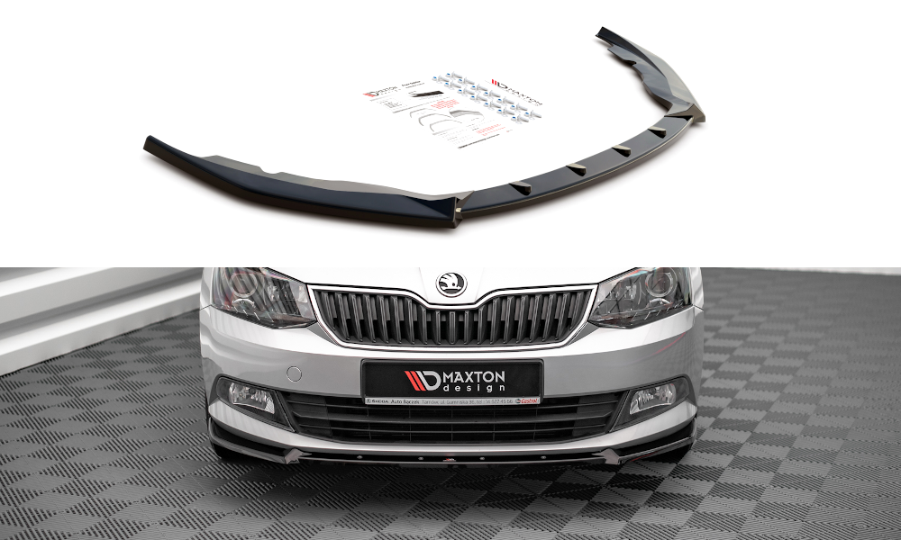 Maxton Design Front Splitter V.1 Skoda Fabia Mk3