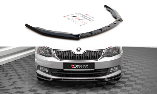 Maxton Design Front Splitter V.1 Skoda Fabia Mk3