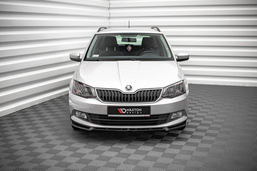 Maxton Design Front Splitter V.1 Skoda Fabia Mk3