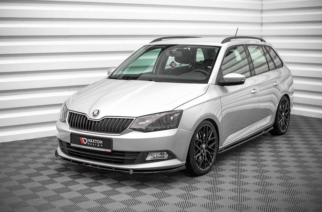 Maxton Design Front Splitter V.1 Skoda Fabia Mk3