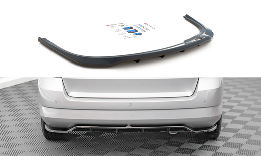 Maxton Design Rear Splitter (with vertical bars) Skoda Fabia Combi Mk3