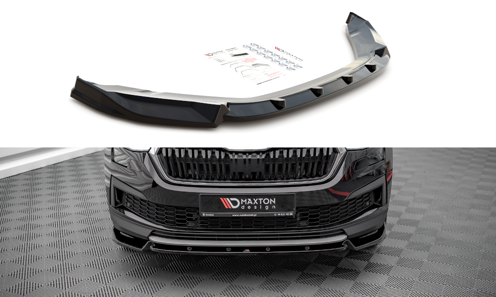 Maxton Design Front Splitter V.1 Skoda Kodiaq Mk1 Facelift