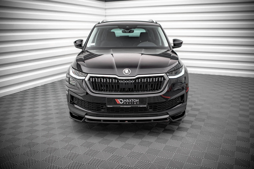 Maxton Design Front Splitter V.1 Skoda Kodiaq Mk1 Facelift