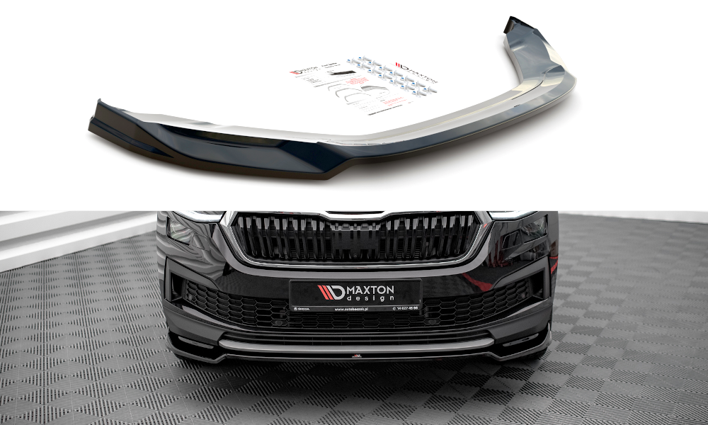 Maxton Design Front Splitter V.2 Skoda Kodiaq Mk1 Facelift