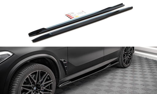 Maxton Design Side Skirts Diffusers BMW X5M F95