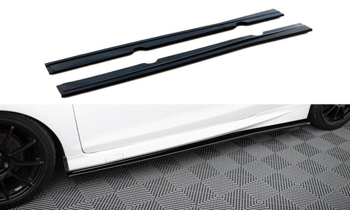 Maxton Design Side Skirts Diffusers Ford Fiesta ST / ST-Line Mk7 / Mk7 FL