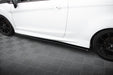 Maxton Design Side Skirts Diffusers Ford Fiesta ST / ST-Line Mk7 / Mk7 FL