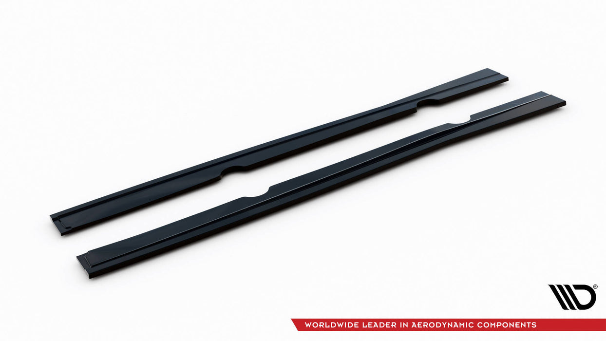 Maxton Design Side Skirts Diffusers Ford Fiesta ST / ST-Line Mk7 / Mk7 FL