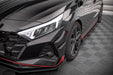 Maxton Design Front Bumper Wings (Canards) Hyundai I20 N Mk3