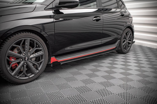 Maxton Design Street Pro Side Skirts Diffusers + Flaps Hyundai I20 N Mk3