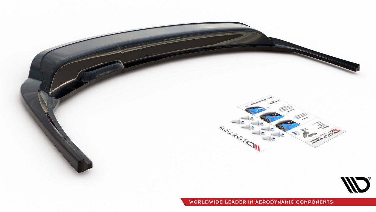 Maxton Design Rear Splitter (with vertical bars) Skoda Fabia Combi Mk3 Facelift