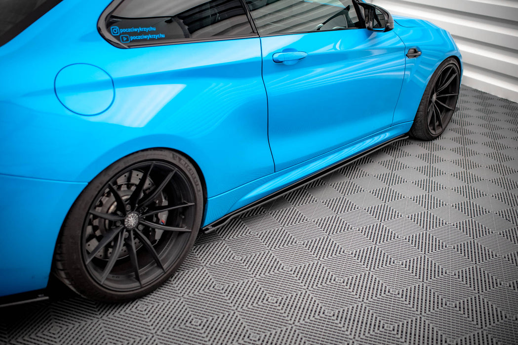 Maxton Design Street Pro Side Skirts Diffusers BMW M2 F87