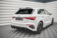 Maxton Design Rear Valance + Exhaust Ends Imitation Audi A3 S-Line Sportback 8Y