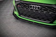 Maxton Design Street Pro Front Splitter V.1 + Flaps Audi RS3 8Y