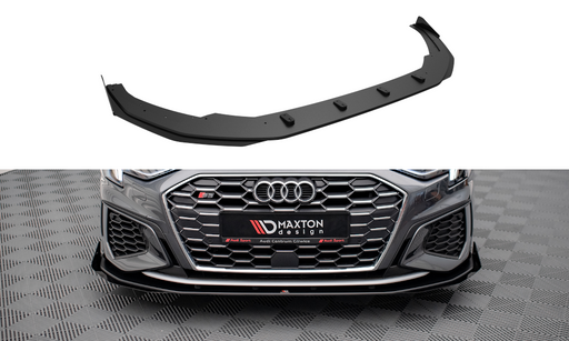 Maxton Design Street Pro Front Splitter V.1 + Flaps Audi S3 / A3 S-Line 8Y