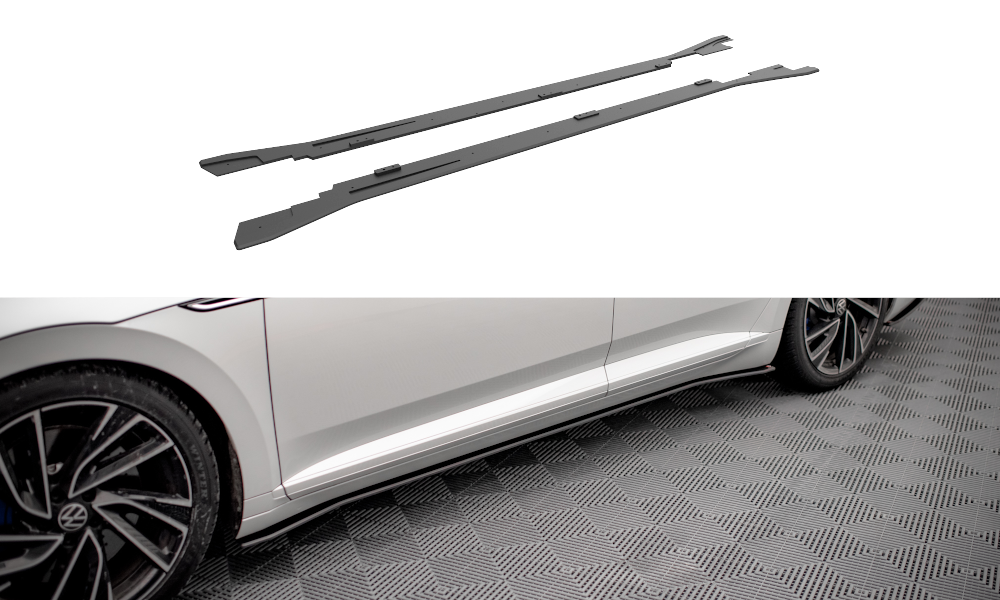 Maxton Design Street Pro Side Skirts Diffusers V.2 Volkswagen Arteon R / R-Line Facelift