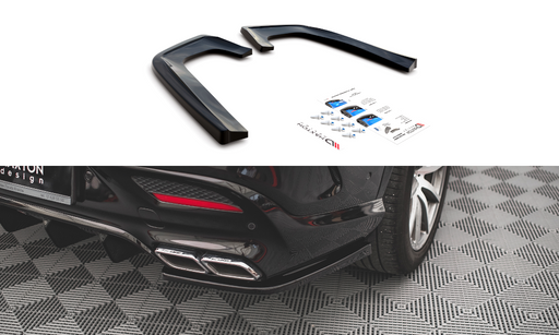 Maxton Design Rear Side Splitters V.2 Mercedes-Benz GLE Coupe 63AMG C292