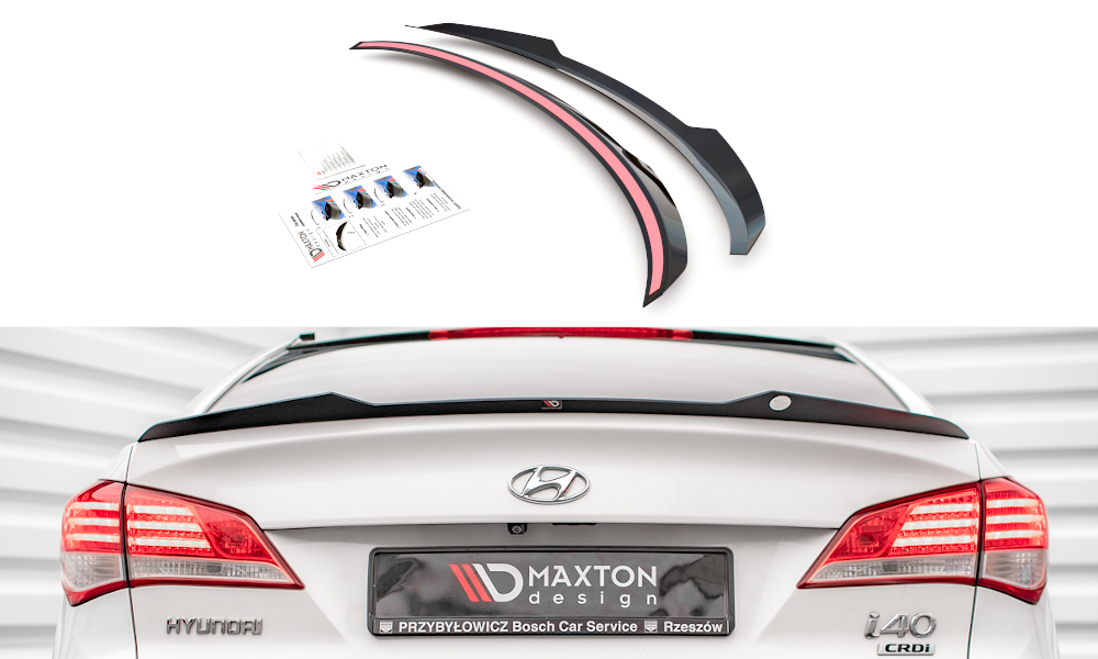 Maxton Design Spoiler Cap Hyundai I40 Mk1