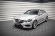 Maxton Design Front Splitter V.2 Mercedes-Benz E AMG-Line Sedan W212 Facelift