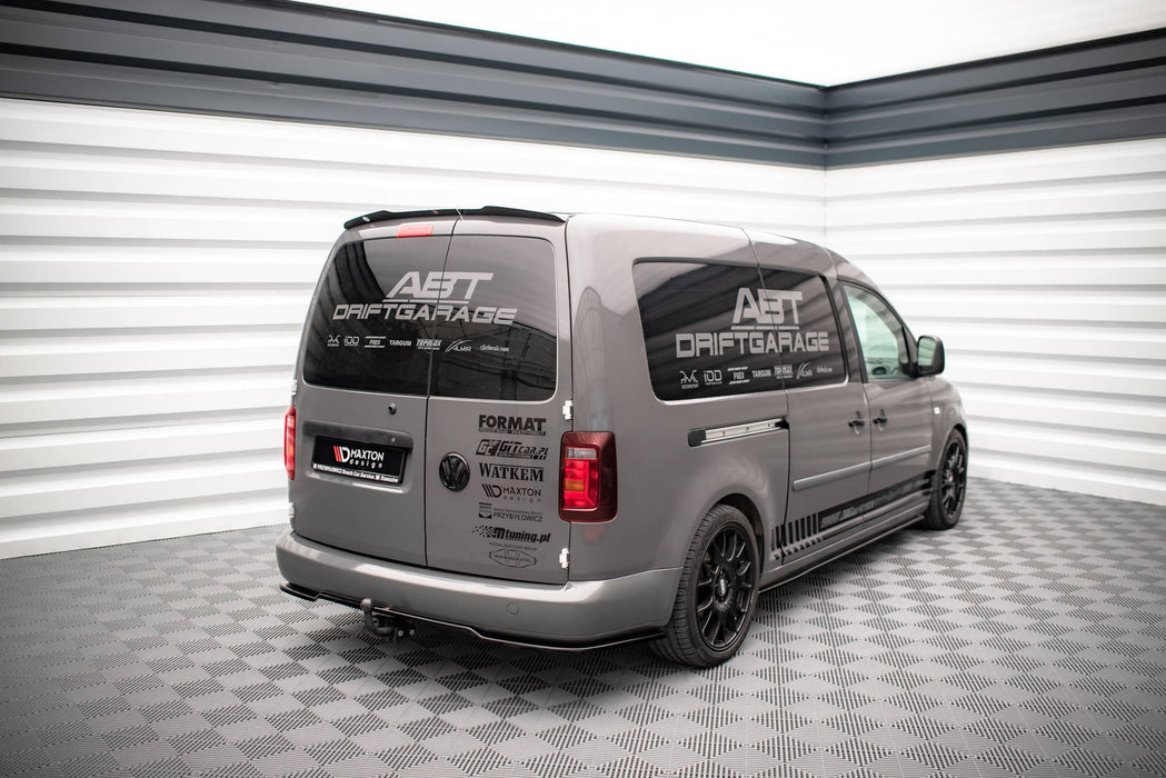 Maxton Design Rear Splitter for Volkswagen Caddy Long Mk3 Facelift