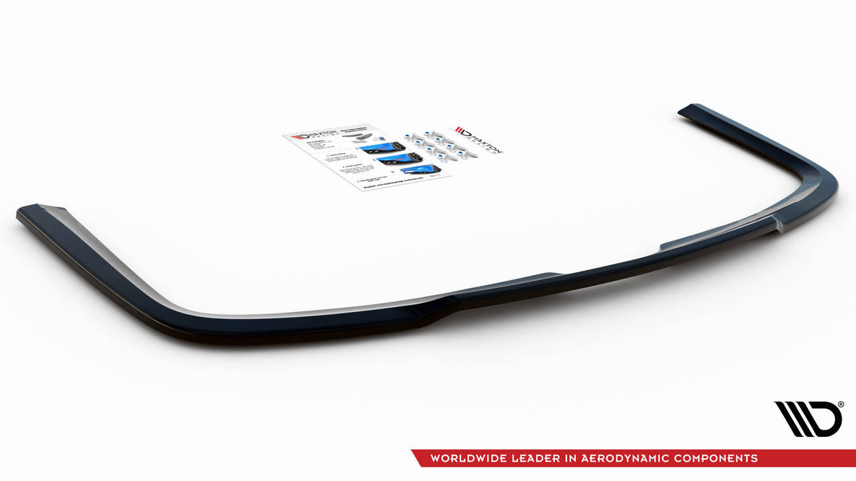 Maxton Design Rear Splitter for Volkswagen Caddy Long Mk3 Facelift