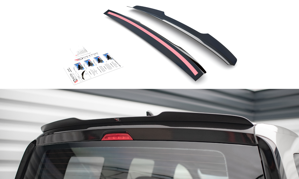 Maxton Design Spoiler Cap Volkswagen Caddy Mk5