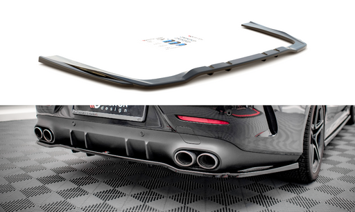 Maxton Design Rear Splitter (with vertical bars) Mercedes-AMG CLS 53 C257