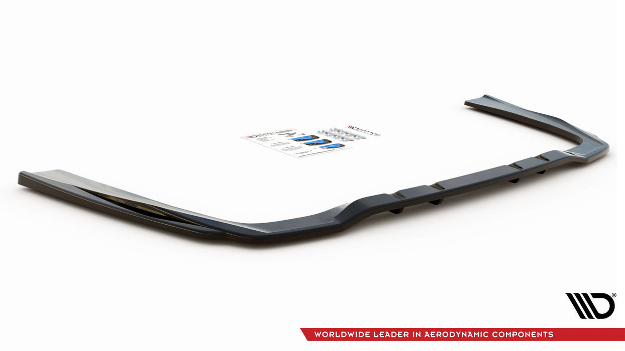 Maxton Design Rear Splitter (with vertical bars) Mercedes-AMG CLS 53 C257