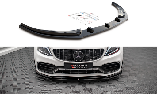 Maxton Design Front Splitter V.1 Mercedes-AMG C63 Coupe AMG Aero Pack C205 Facelift