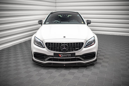 Maxton Design Front Splitter V.1 Mercedes-AMG C63 Coupe AMG Aero Pack C205 Facelift