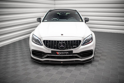 Maxton Design Front Splitter V.3 Mercedes-AMG C63 AMG Aero Pack C205 Facelift