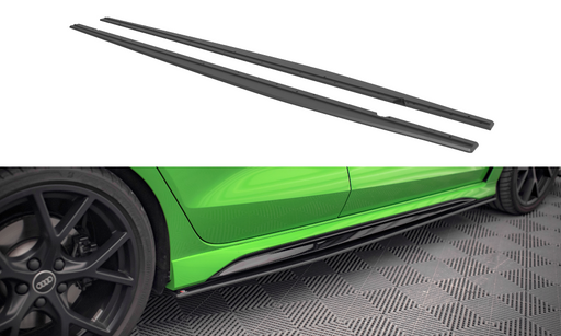 Maxton Design Street Pro Side Skirts Diffusers Audi RS3 Sedan 8Y