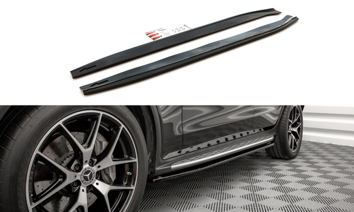 Maxton Design Side Skirts Diffusers V.1 Mercedes-Benz GLC Coupe AMG-Line C253