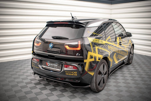 Maxton Design Rear Splitter (with vertical bars) BMW i3 Mk1 Facelift