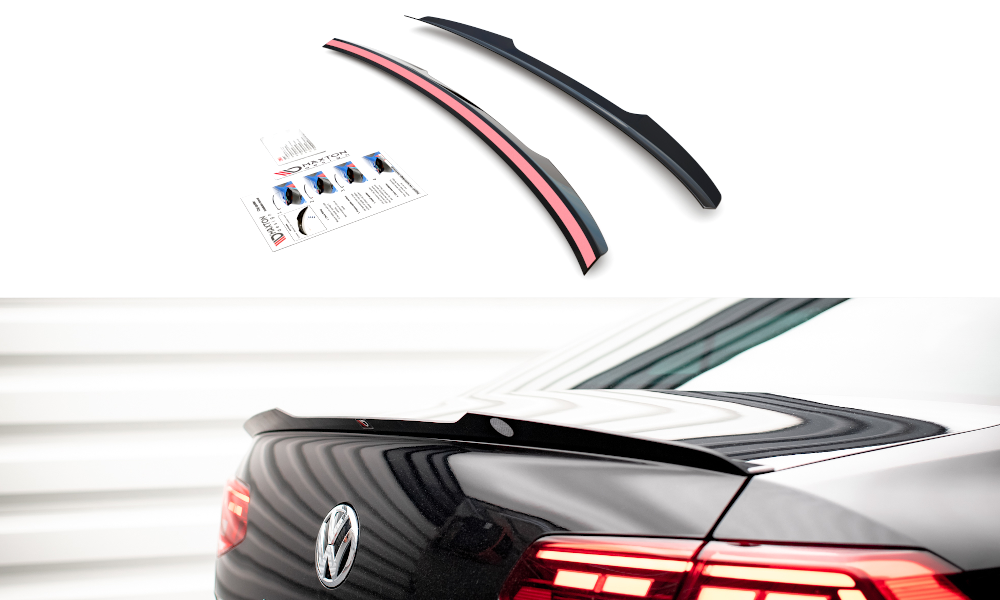 Maxton Design Spoiler Cap Volkswagen Passat Sedan B8 Facelift