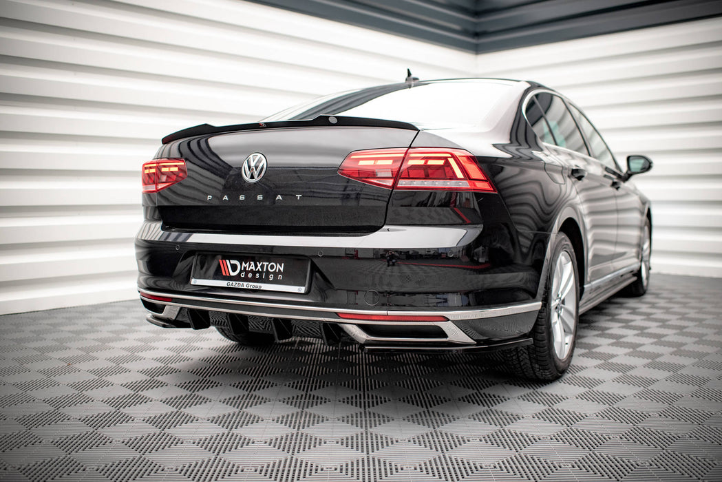 Maxton Design Spoiler Cap Volkswagen Passat Sedan B8 Facelift