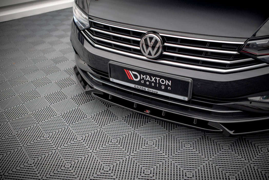 Maxton Design Front Splitter V.2 Volkswagen Passat B8 Facelift