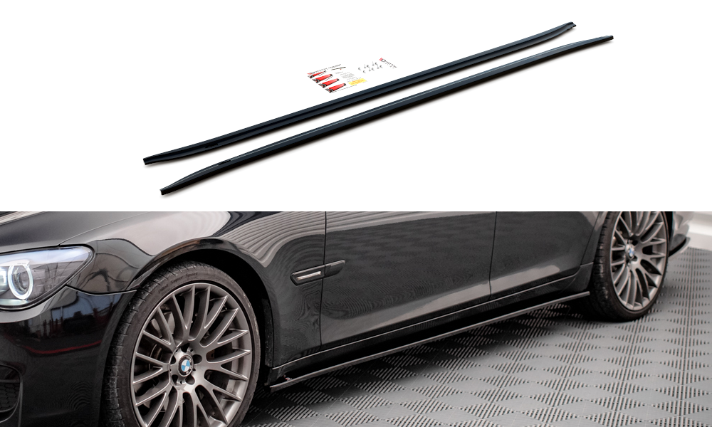 Maxton Design Side Skirts Diffusers BMW 7 M-Pack F01