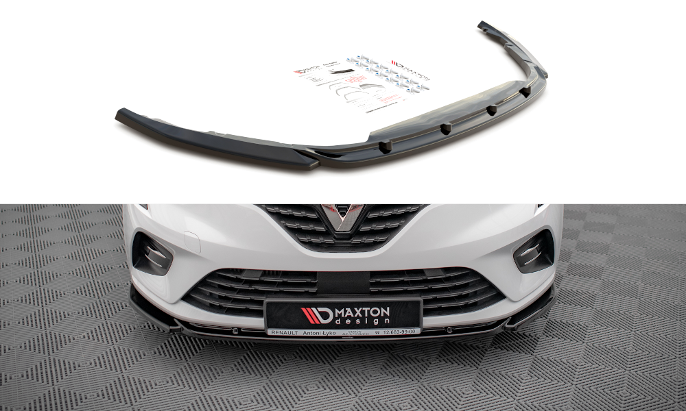 Maxton Design Front Splitter V.1 Renault Clio Mk5