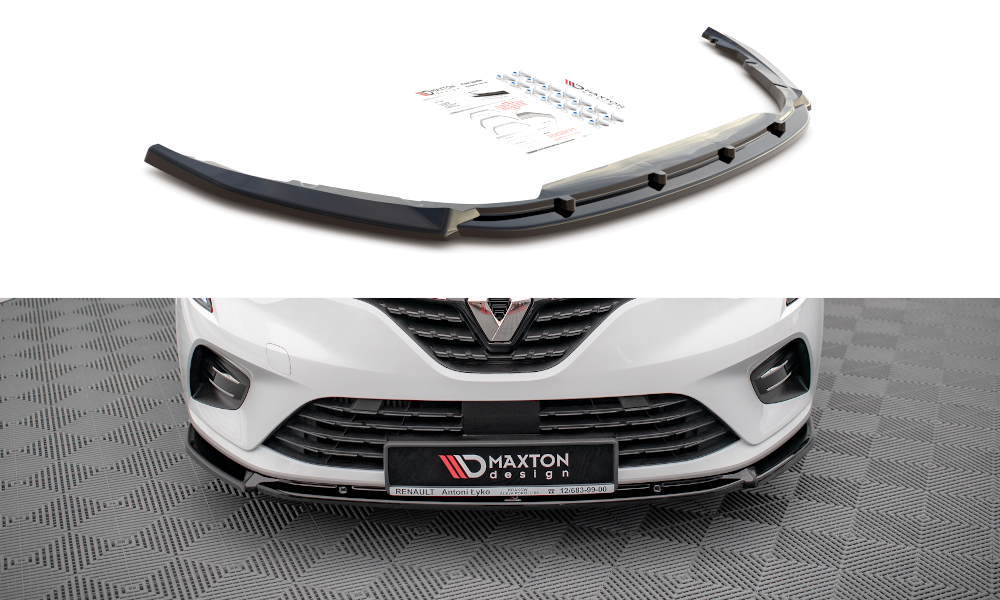 Maxton Design Front Splitter V.2 Renault Clio Mk5