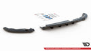 Maxton Design Rear Splitter (with vertical bars) Renault Clio Mk5