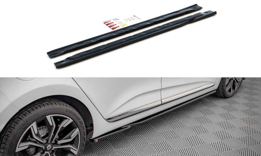 Maxton Design Side Skirts Diffusers Renault Clio Mk5