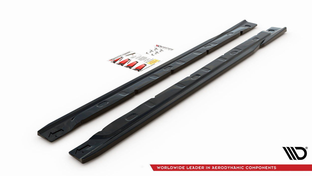 Maxton Design Side Skirts Diffusers Renault Clio Mk5