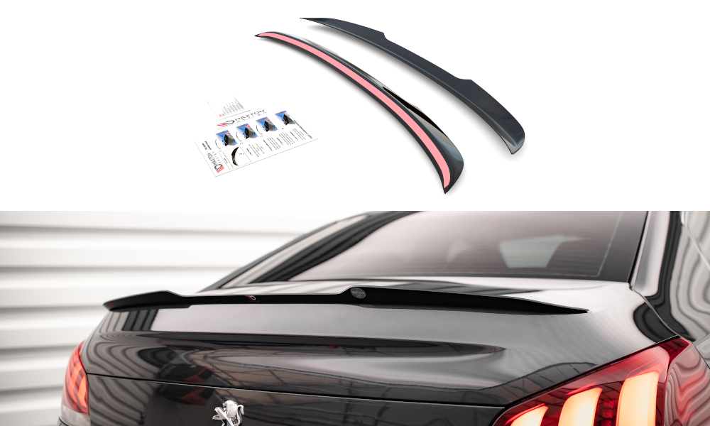 Maxton Design Spoiler Cap Peugeot 508 GT Mk1 Facelift